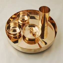 Bronze Dinner Set