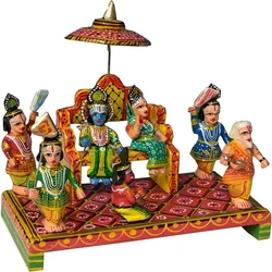 Traditional Ram Darbar Doll
