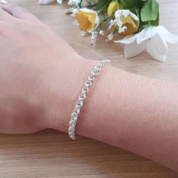 Silver Artificial Bracelet