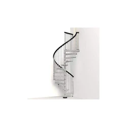 Stainless steel spiral railing