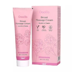 Herbal breast massage cream