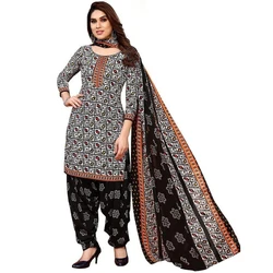 Printed Unstitched Suit