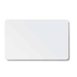 White Pvc Card