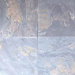 Gold Dark Blue Stone Tile