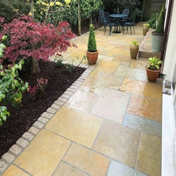 Yellow Paving Stone