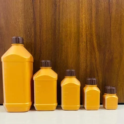 HDPE Yellow Bottles