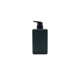 HDPE Black Cosmetic Bottle