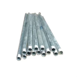 Galvanized Iron Water Pipes, Round shape, Mill Finished
