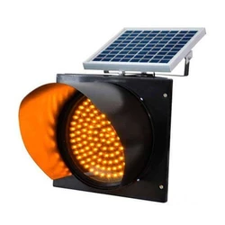 Traffic Solar Light, Plastic and ms material