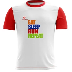 Running T Shirt Design, Uv treated & multi-colour