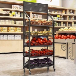 Onion Potato Storage Rack, Plastic type trolley material