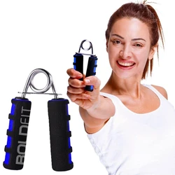 Hand Exercise Gripper, Natural wooden polish color