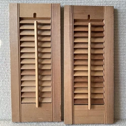 Wooden Louvered Window Shutters, Indoor decoration use