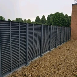 louvered fence panels, fence system, magnificent design