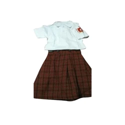 Girls School Uniform, Frock, pleated and plain skirt