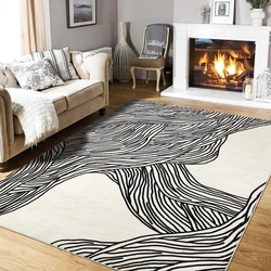 Living Room Carpets, handloom, anti skid backing