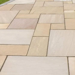 Brown Sandstone Paving