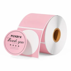 Round Thermal Labels Roll, Waterproof, strong