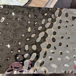Textured Finish 304 SS Sheet, Unique surface appearance