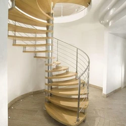 Wood Spiral Staircases