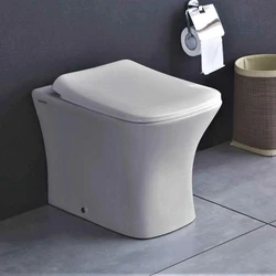 P Trap floor commode