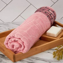 Pink Cotton Towel