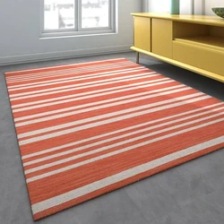Flat Stripe Cotton Rugs