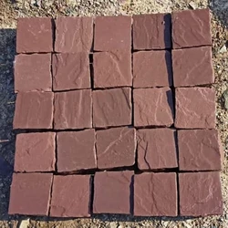 Red Sandstone Cobbles