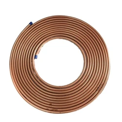 Polished Round Copper Coil