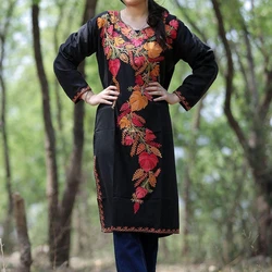 Cotton Embroidered Kurtis
