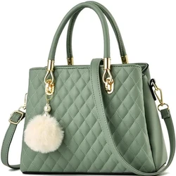 Green Ladies Leather Handbag