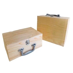 Handles Wooden Box 