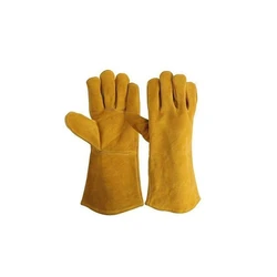  Yellow Welding Gloves