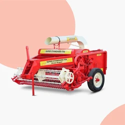 Agricultural Red Straw Reaper