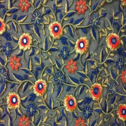 Designer Embroidery Fabric