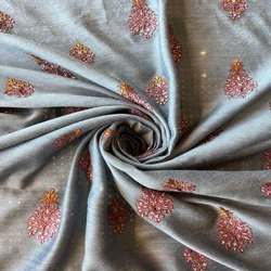 Unique Embroidered Fabric — Multisize pure material