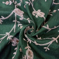 Silk Embroidered Fabric