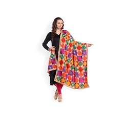 Phulkari Embroidered Dupatta