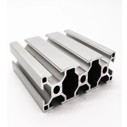 Silver Aluminium Extrusion — Rectangular shape