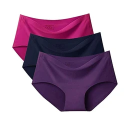 Purple Cotton Panty Set
