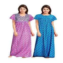 Cotton Multicolor Nighty