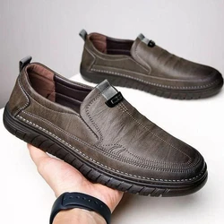 Leather Men Casual Shoes