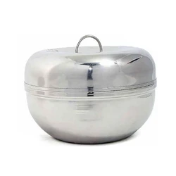 Stainless Steel Apple Bowl
