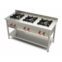 Three Burner Hotel Stove