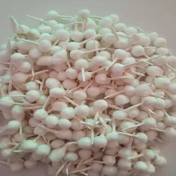 Round cotton wicks