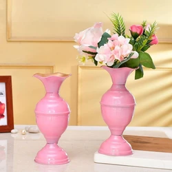 Metal Flower Vase