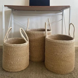 Jute Brown Basket