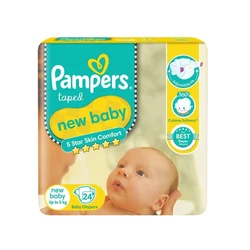 Baby Pampers Diapers — Leak prevention channel