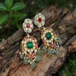 Kundan Polki Earrings