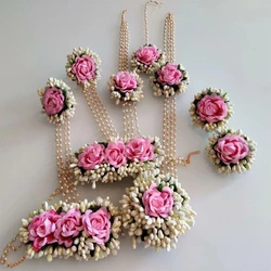 Bridal Flower Jewelry Set
